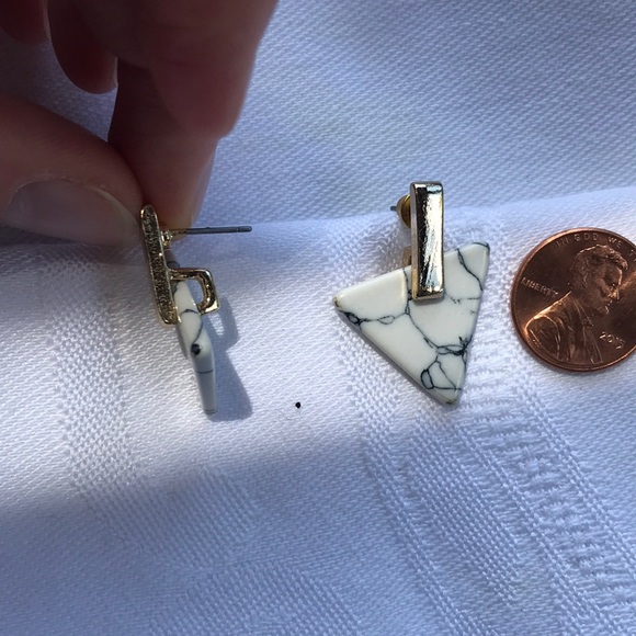 Triangle Earrings - Picture 5 of 5